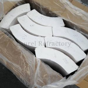  Heat Insulation Calcium Silicate Pipe 3-30mm Thickness For Glass Furnace Manufactures