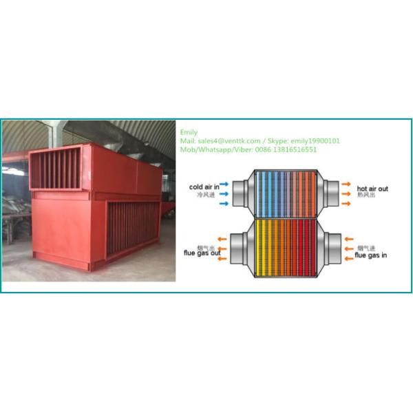 Spray Drying Equipment Waste Heat Recovery Ventilation Unit Compact Structure