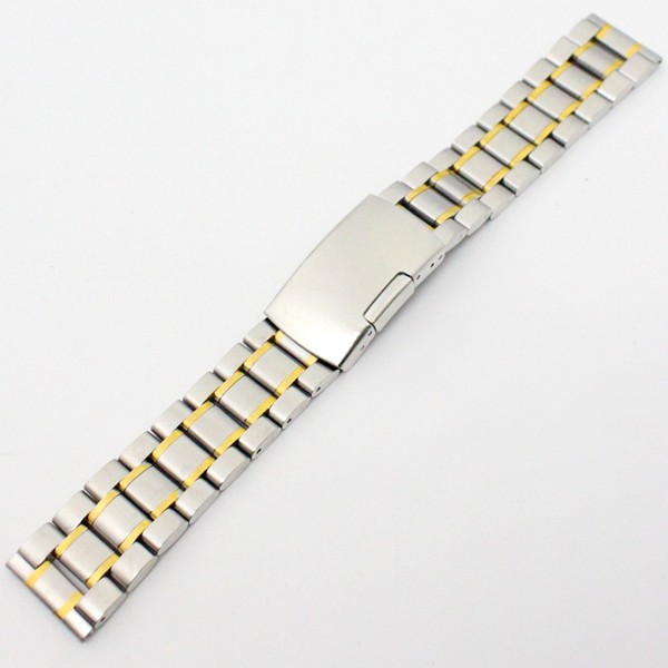 PVD Metal Solid Gold Watch Bands