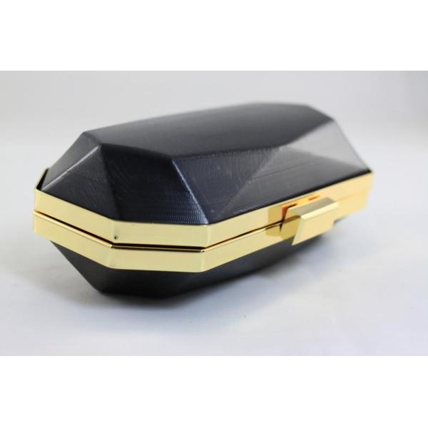 OEM ODM Polygon Metal Plastic Box Clutch Frames