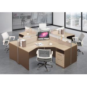 30mm Partition Panel Office Workstation Desk T3 Partition Model Avoiding Sharp
