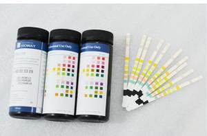  BIOWAY Urine strips for visual,Reagent Strips occult blood,specific gravity,white blood cells,calcium,creatinine,albumin Manufactures