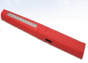  Red Cordless Rechargeable Work Light , Aluminum Material Battery Work Light 3.5W 200lm Manufactures