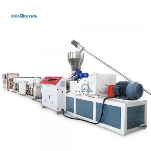 China PVC Water Supply Pipe Making Machine PVC Pipe Manufacturing Machine 380V on sale