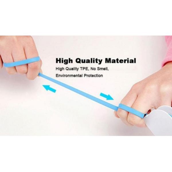 High Quality TPE 2 in 1 Retractable Micro USB Cable Sync Data Charger Cable for iPhone 7 Samsung S6 Samsung Note