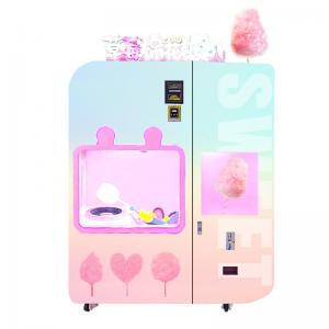  Spun Sugar Cotton Candy Vending Machine Customization Automatic Manufactures