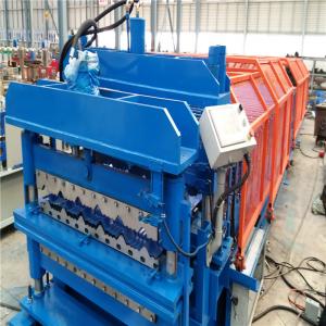  Auto Control Control System Metal Roof Tile Glazed Tile Roll Forming Machine 2-3 M/Min Manufactures