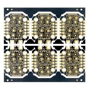 China 2oz 1.6mm Hdi Black PCB Board FR4 Quick PCB Prototype Immersion Au on sale