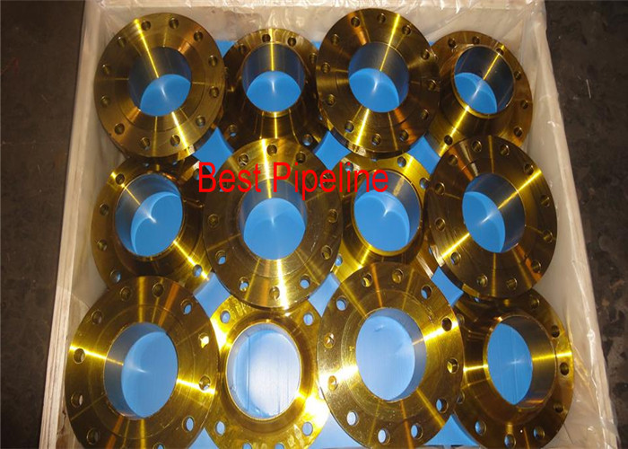 Buy cheap DIN 2632 PN 10 DIN 50049/3.1B Forged Steel Flanges Anti Rust Oil Surface from wholesalers