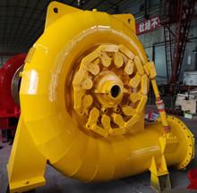  Stainless Steel 800kw+400kwFrancis Turbine Generator  , Water Wheel Turbine For Rivers Manufactures