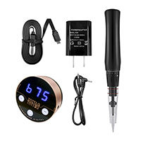 12V Digital Charmant Permanent Makeup Machine Kit Microblading Tattoo LCD Screen