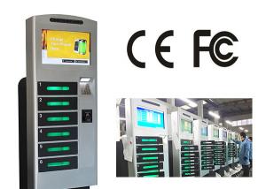  Free Standing Cell Phone Charging Station With 6 Safe E - Lock Charging Box Manufactures