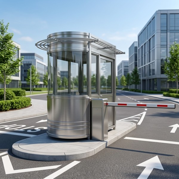 Composite Panels Modern Portable Security Booth Robust and Lightweight Design Suitable for Multiple Security Environments