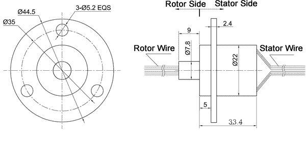 Series Slip Ring Cap