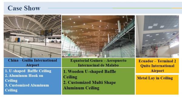 Building Decorative Materials Soundproof Aluminium / Aluminum Honeycomb Composite Ceiling Panel With PVDF Painting