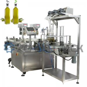  Fully Automatic Filling And Capping Machine Screw Cap Locking Machine Manufactures