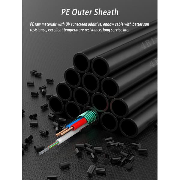 GDTS PSP Armored Hybrid Fiber Optic Cable And Electrical Cable