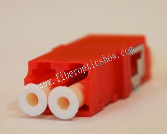 Customized Duplex LC Fiber Optic Adapters Passive Optical Cable Adapter