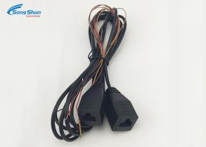  1M Black RJ45 Wire Four Core Connection Injection Molded RJ45 Mother Turn Manufactures