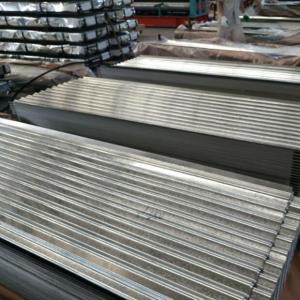 China 24 Gauge Galvanized Steel Sheet Metal Wave Type For Building on sale