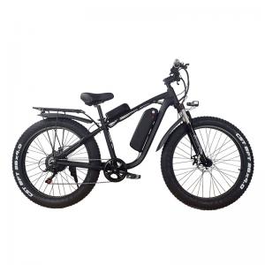  Loading 200KG Fat Tire Electric Mountain Bike 48v Electric Bicycle Light Operation Manufactures