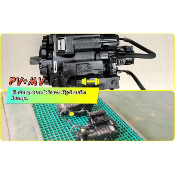 Piston pump for mining