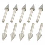 6mm x 12mm Cone Head Diamond Mounted Points Eco Friendly Without Dust Pollution