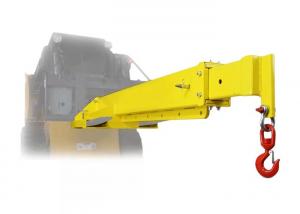 China Forklift Lifting Jib Attachment Forklift Telescoping Jib Boom Crane 4000 Lb. Capacity on sale