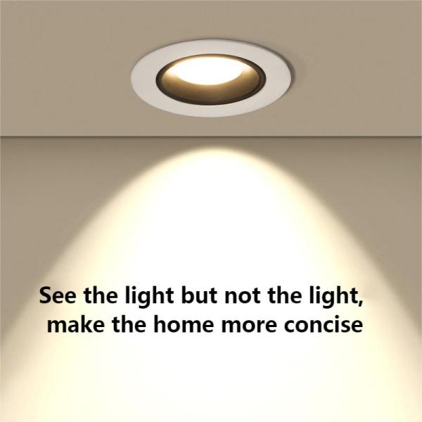 Corridor 7 Inch LED Ceiling Downlight 5W 6000K