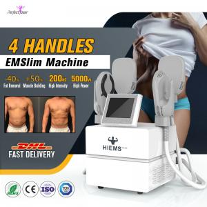 China EMS Electric Muscle Stimulator Machine Emslim RF Body Sculpting Slimming Fitness on sale
