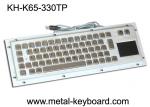  Vandal proof industrial Computer Kiosk keyboard with Stainless steel panel mount Manufactures