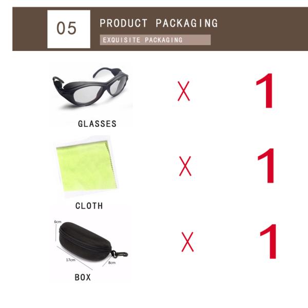 OD6+ Laser Safety Goggles