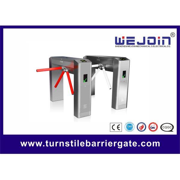 Quality Full-automatical Access Control Tripod Turnstile  With Self-check Security for sale