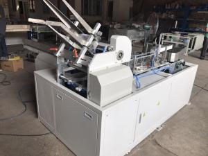  PLC Automatic Facial Tissue Box Packing Machine 20-40 Boxes / Min Sides Sealing Manufactures