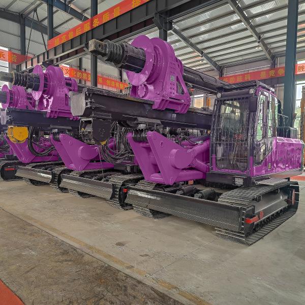 Hydraulic Rotary Drilling Rig Machine Construction Engineering