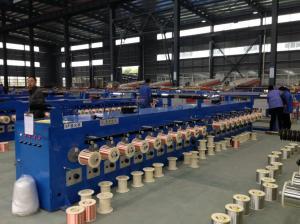  Single Bare Copper Wire Annealing Machine 300mpm Low Power Consumption Manufactures