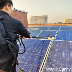 Solar Panel Tools Lithium Powered Single Head Rotating Brush with Brush-Less