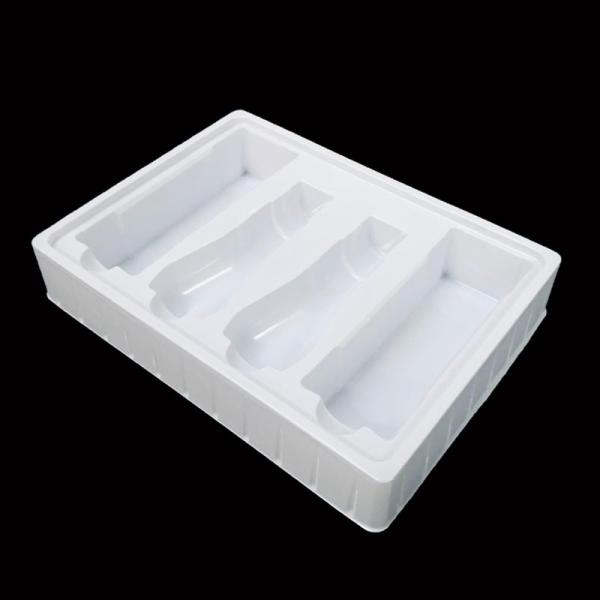 Customizable PET Hinged Blister Clamshell Packaging for Artificial Nails Makeup Tools