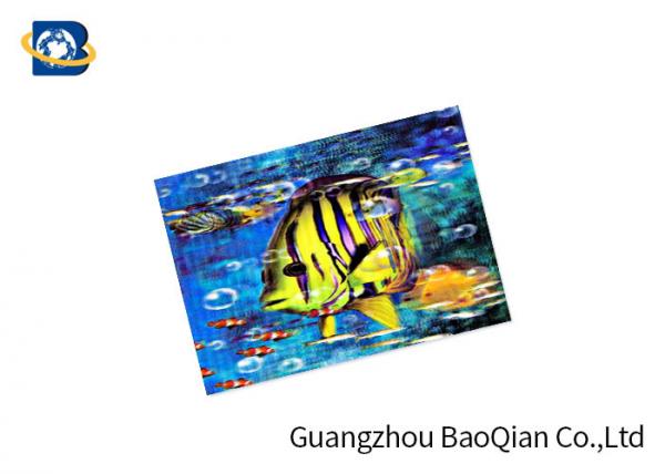 Quality Customized 3D Lenticular Card High Definition 3D Lenticular Printing Service for sale