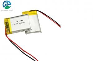 China IEC62133 Approved Lipo Battery 702535 600mah 3.7 lithium polymer battery on sale
