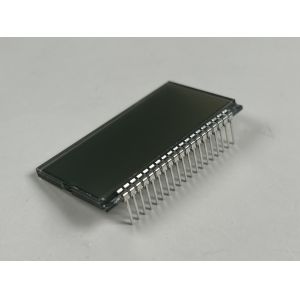 Custom 8 Segment LCD Display and 7 Segment LCD Display Price Options for Black