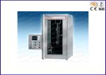 Automatic Vertical Fire Testing Equipment , Flammability Burning Testing Machine