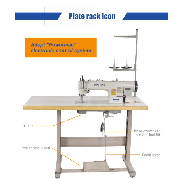 0303 Flat Bed High Speed Single Needle Sewing Machine