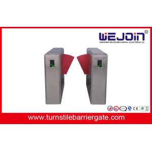 Alarm High Speed Retractable Flap Barrier Auto Detection Flap Gate