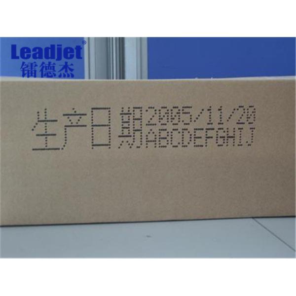 Double Line DOD Inkjet Printer / Automatic Industrial Inkjet Printer ISO Approved