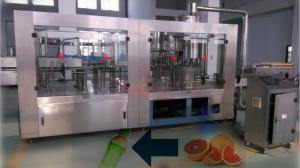  5000BPH Juice Filling Line Automatic Rinsing Filling And Capping Machine Manufactures