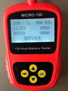  Car Battery Tester MICRO-100 Digital Battery Tester Battery Conductance & Electrical Syste Manufactures