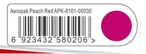  AEROPAK peach red color 500ml Line Marking Spray Paint with MSDS for street Manufactures