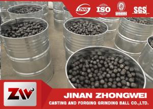  3 Inch Dia 20-150 mm Forged and cast Grinding Steel Ball Good Wear Resisitance Manufactures