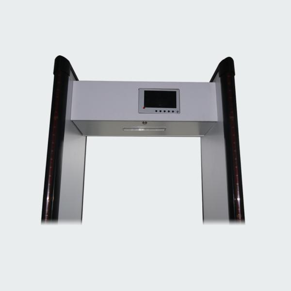 8/16/24 zones optional with 7 inch LCD screen door frame metal detector, wholesale high quality infrared metal detector